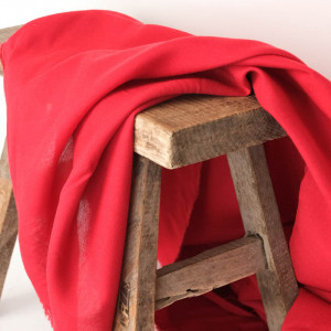 Viscose Alina Rood - Maison Klem